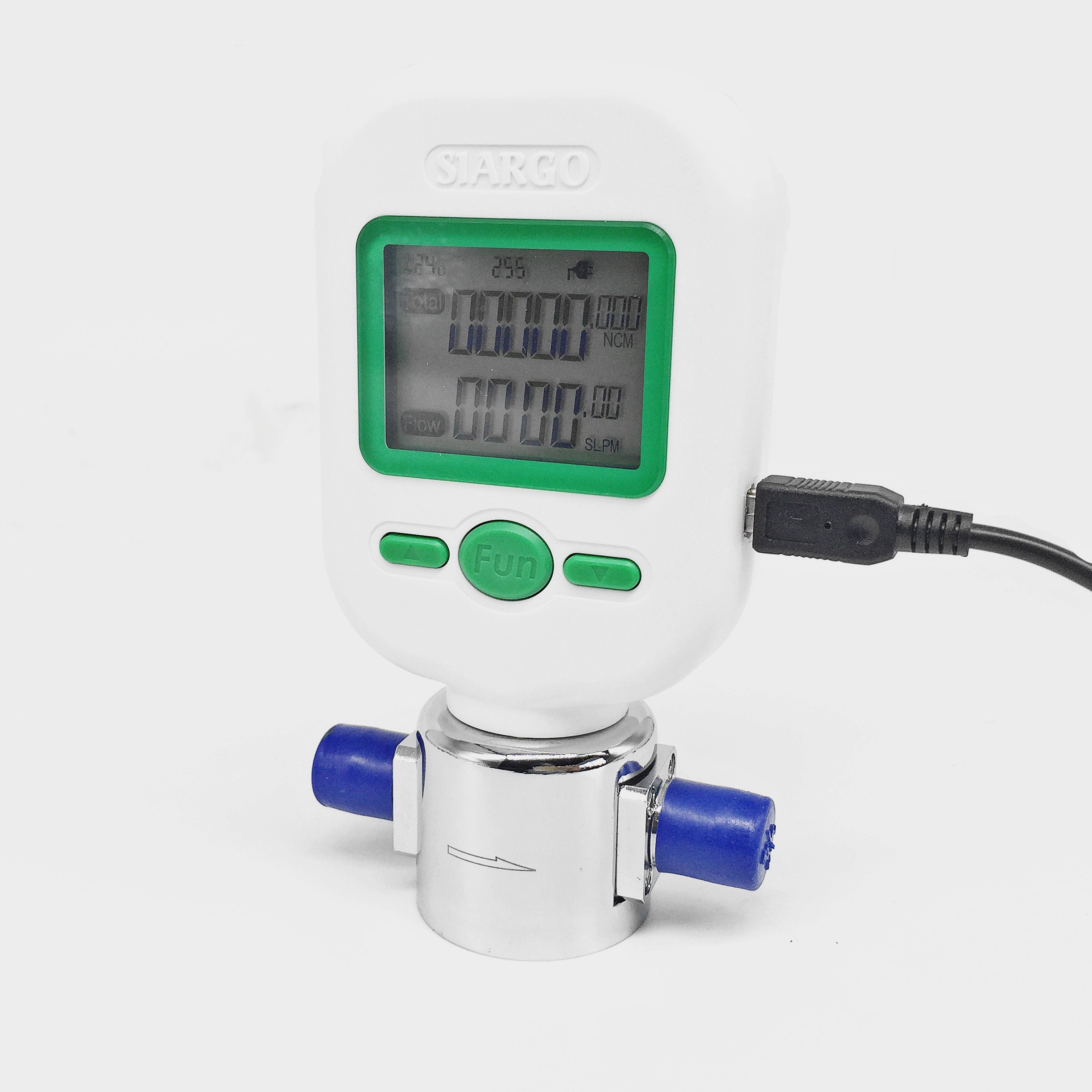 High Quality Gas Mass Flow Meter Compressed Air Nitrogen Oxygen Argon Carbon Dioxide Digital Flowmeter Flow Meter