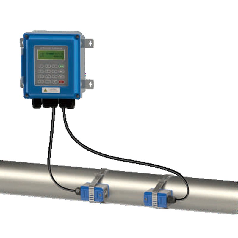 Wall Mounted Ultrasonic Flow Meter for Water and Hydraulic Medium Flowmeter Clamp on