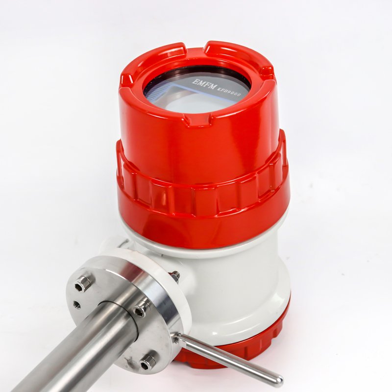 Electromagnetic Flow Meter Sewage Chemical Magnetic Flowmeter Manufacturer for Insertion Flow Meter for Big Size Pipe