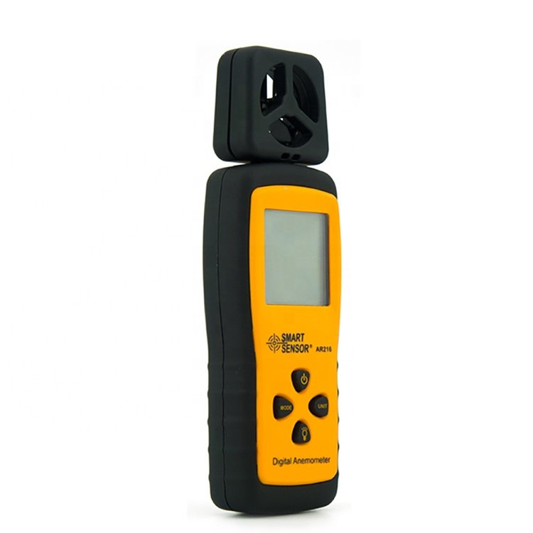 Digital Air Flow Meter Anemometer Ar216 0-30M/S Wind Speed Handheld Anemometer Thermometer