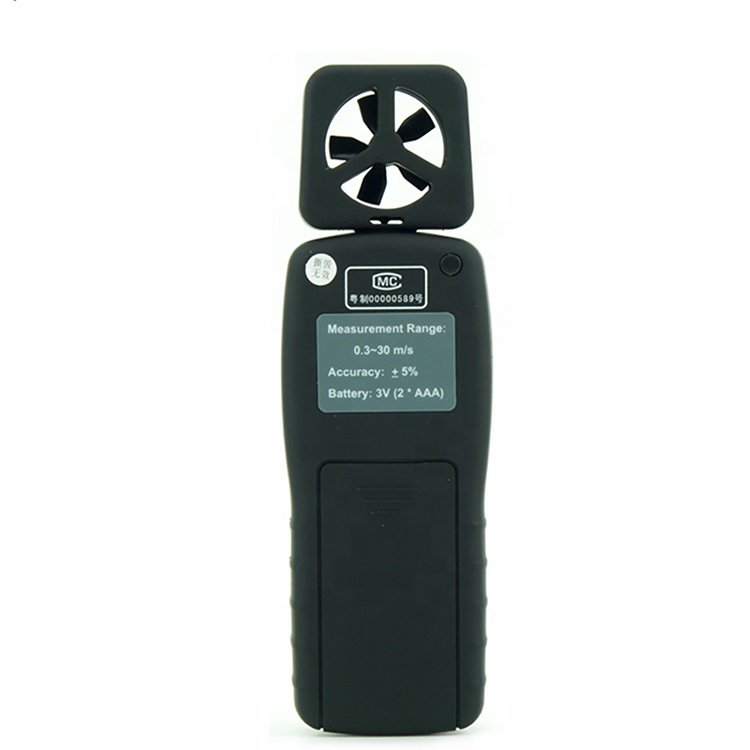 Digital Air Flow Meter Anemometer Ar216 0-30M/S Wind Speed Handheld Anemometer Thermometer