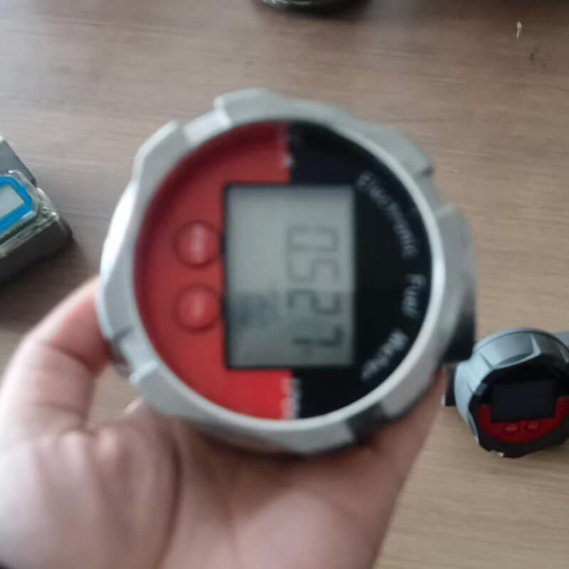 1 Inch Size Aluminum Alloy Waterproof Explosion-Proof Fuel Diesel Water Gasoline Turbine Flow Meter