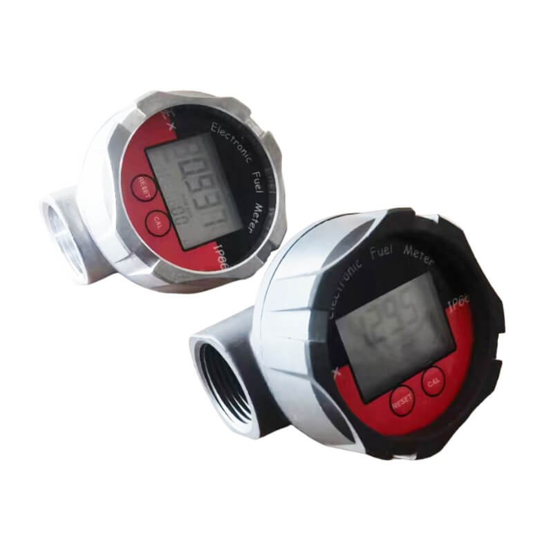 1 Inch Size Aluminum Alloy Waterproof Explosion-Proof Fuel Diesel Water Gasoline Turbine Flow Meter