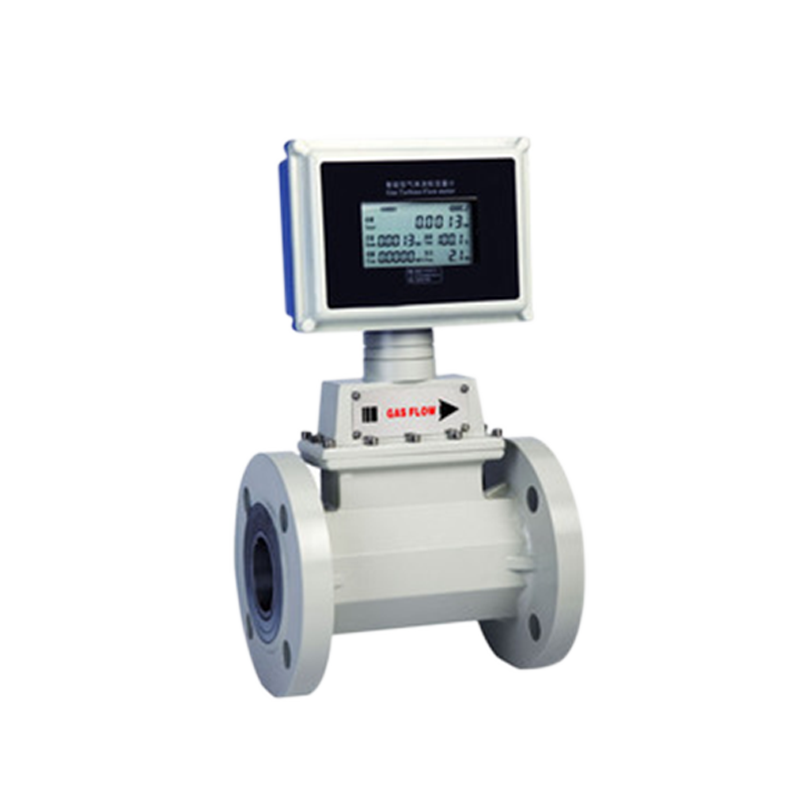 LPG Gas Digital Turbine Meter With Pulse and 4-20mA Output 24VDC Gas Turbine Flowmeter