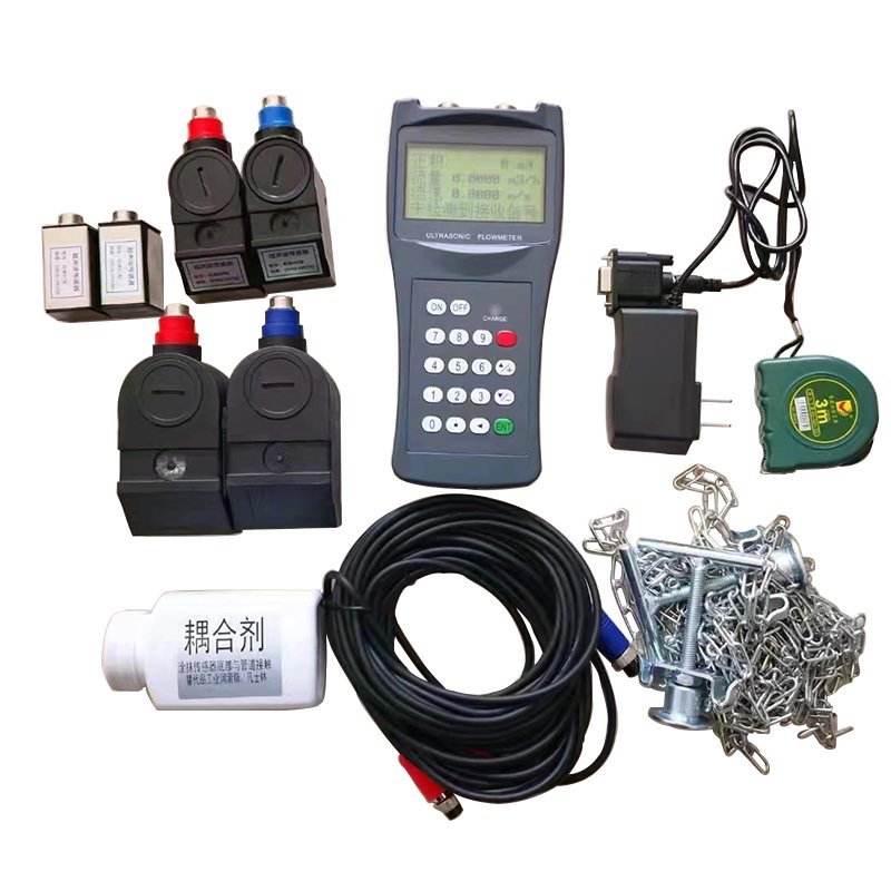 Handheld Ultrasonic Flow Meter Liquid Medium Flowmeter