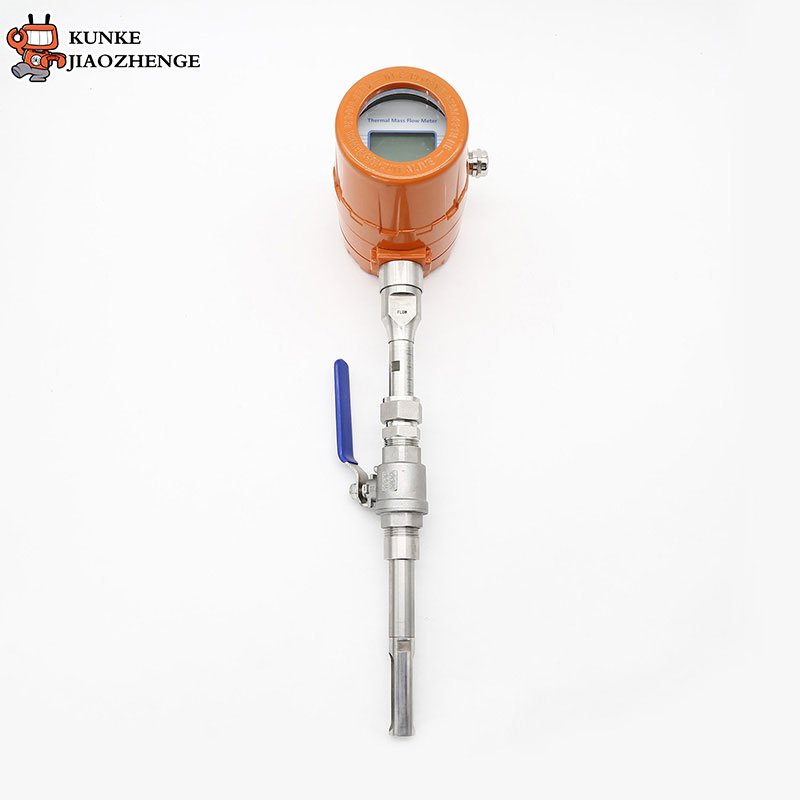 High Quality Digital Air Thermal Mass Flow Meter 1.0% Precision Stainless Steel Ammonia Gas Flow Meter OEM Measurement