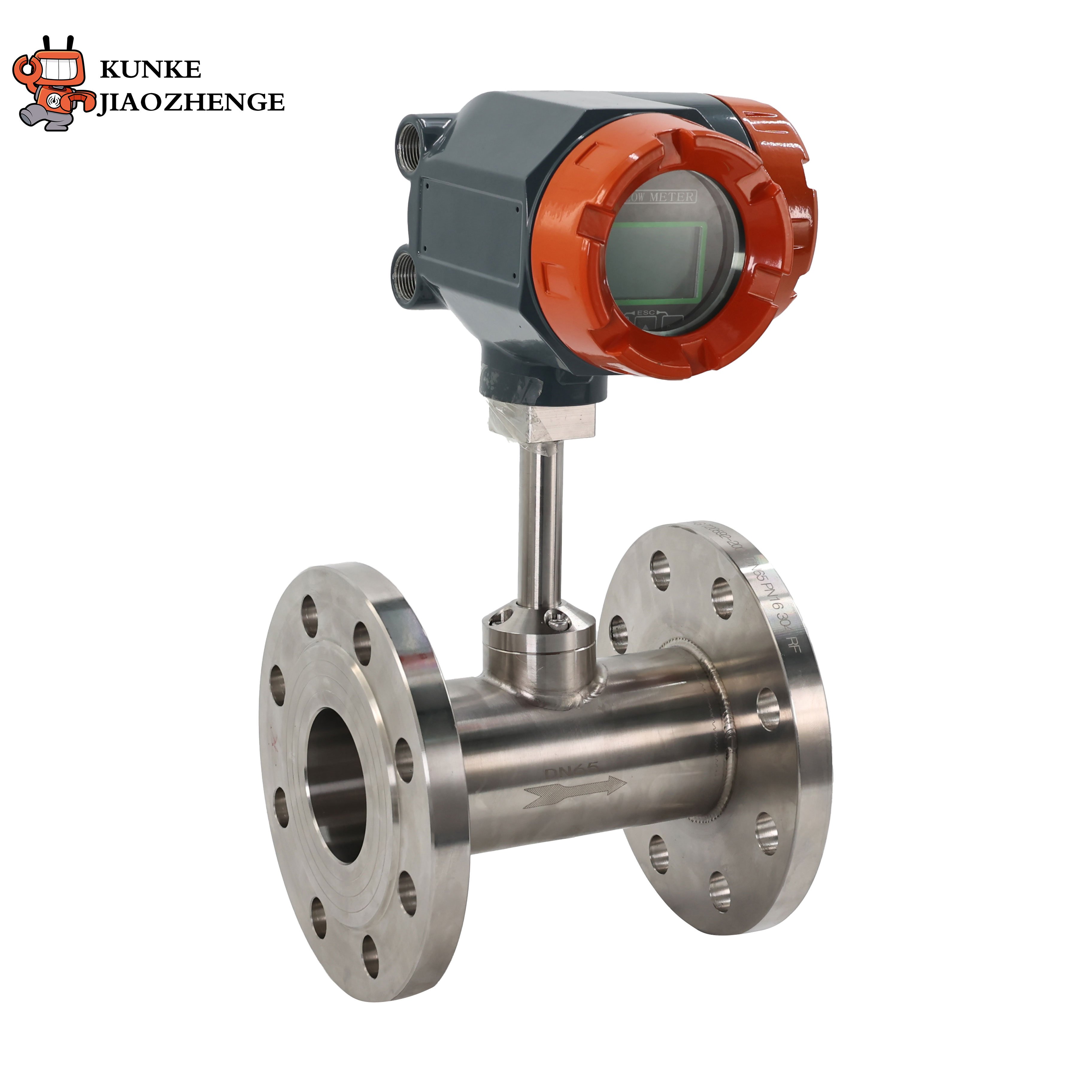 High Quality Digital Air Thermal Mass Flow Meter 1.0% Precision Stainless Steel Ammonia Gas Flow Meter OEM Measurement