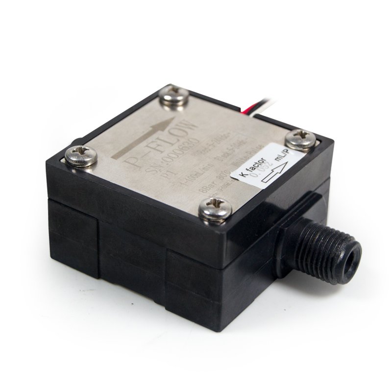 Shanghai GNS CX-P1 1-100ml/min 0.5% High Accuracy Micro Oval Gear Flow Meter