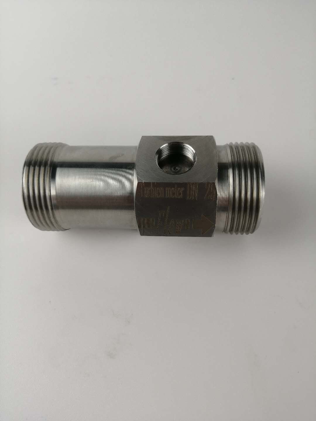 Economic Type 4-20Ma RS485 32Mm 304SUS Diesel Fuel Vegetable Oil Liquid Water Turbine Flow Meter Without Display