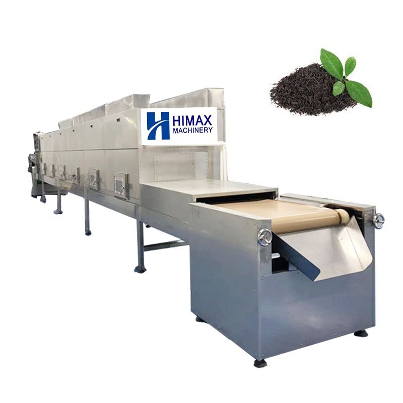 High Quality Commercial Food Dehydrator Sterilization Tunnel Microwave Dryer Continuous Belt Dryer