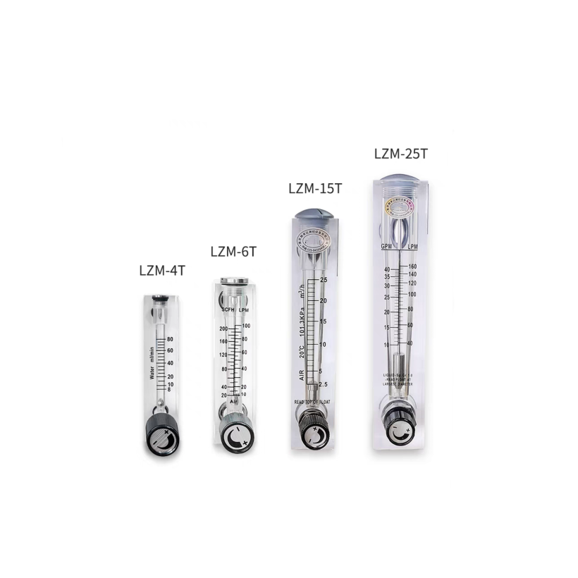 Panel Mount Flowmeter air Rotameter Liquid Flow Meter