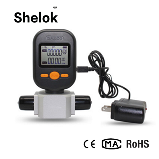 Portable Digital Mass Nitrogen O2 Flowmeter Gas air Flow Meter air Flow Sensor for Steam