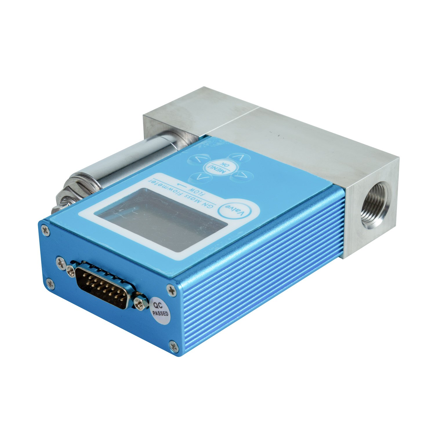 CXB LCD Display High Quality Digital CO2 CL2 F2 H2 SO2 C2H6 Mass Flow Meter Gas Mass Flow Controller