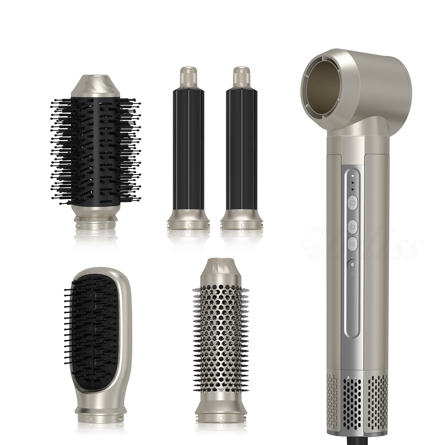 6 in 1 High Speed Blow Dryer One Step Hot Air Brush 110000rpm Powerful Blow Dryer and Styler Air Flow Multi Styler and Dryer