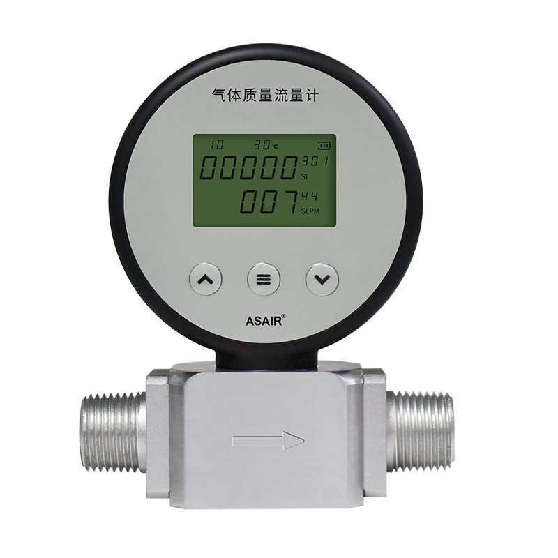2021 ASAIR AMS2106 Gas Mass flow meter gas flow sensor display