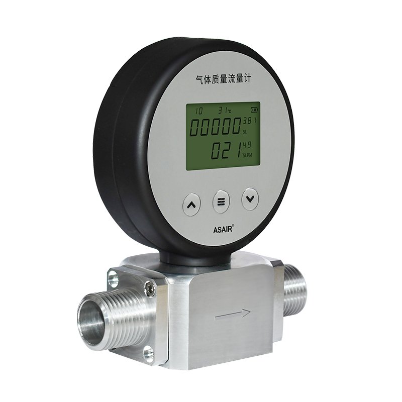 2021 ASAIR AMS2106 Gas Mass flow meter gas flow sensor display