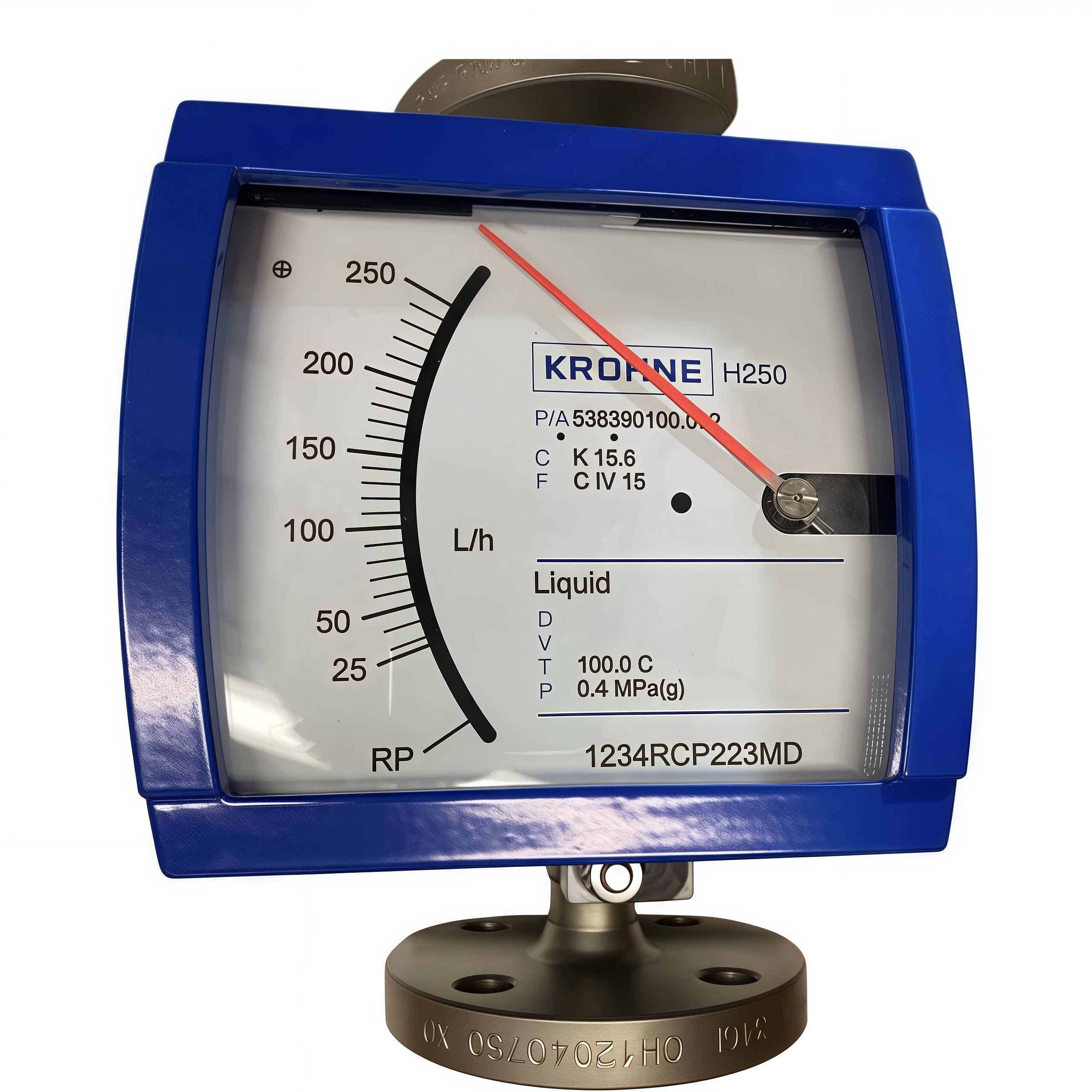 Original KROHNE Rotameter H250/RR/M9 for Gas or Liquid Measurement