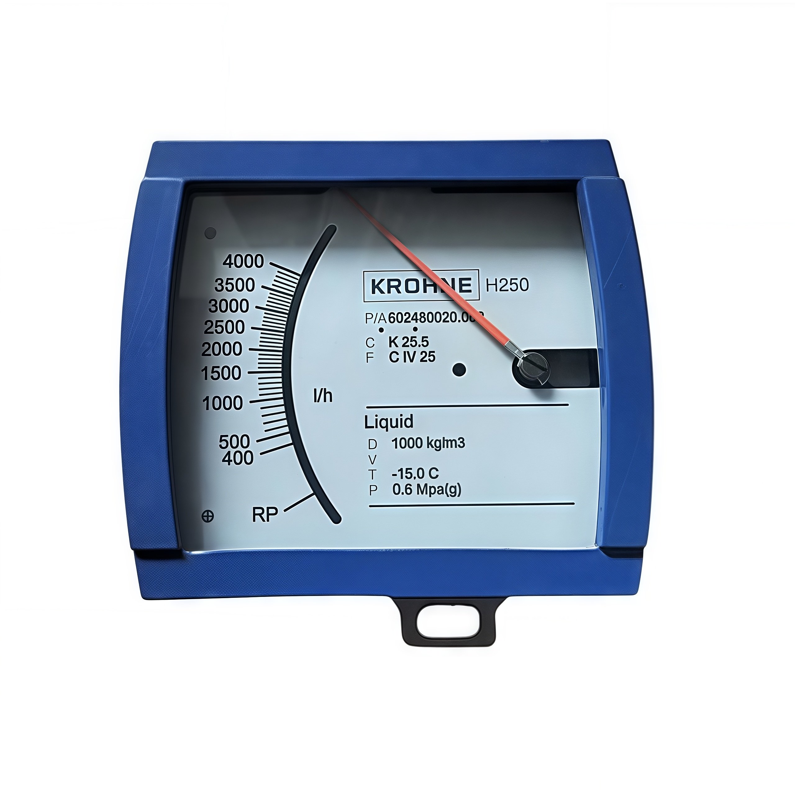 Original KROHNE Rotameter H250/RR/M9 for Gas or Liquid Measurement