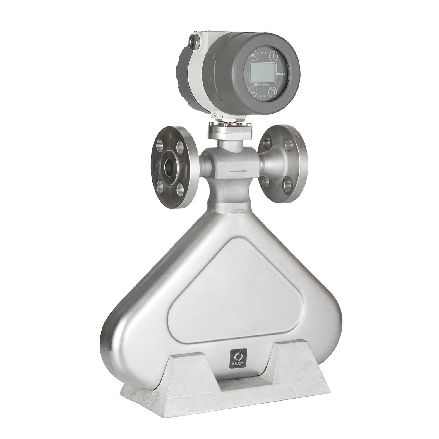 Stainless Steel Tubing Ultrasonic Gas Thermal Mass Flow Meter Liquid Density Meter Tool