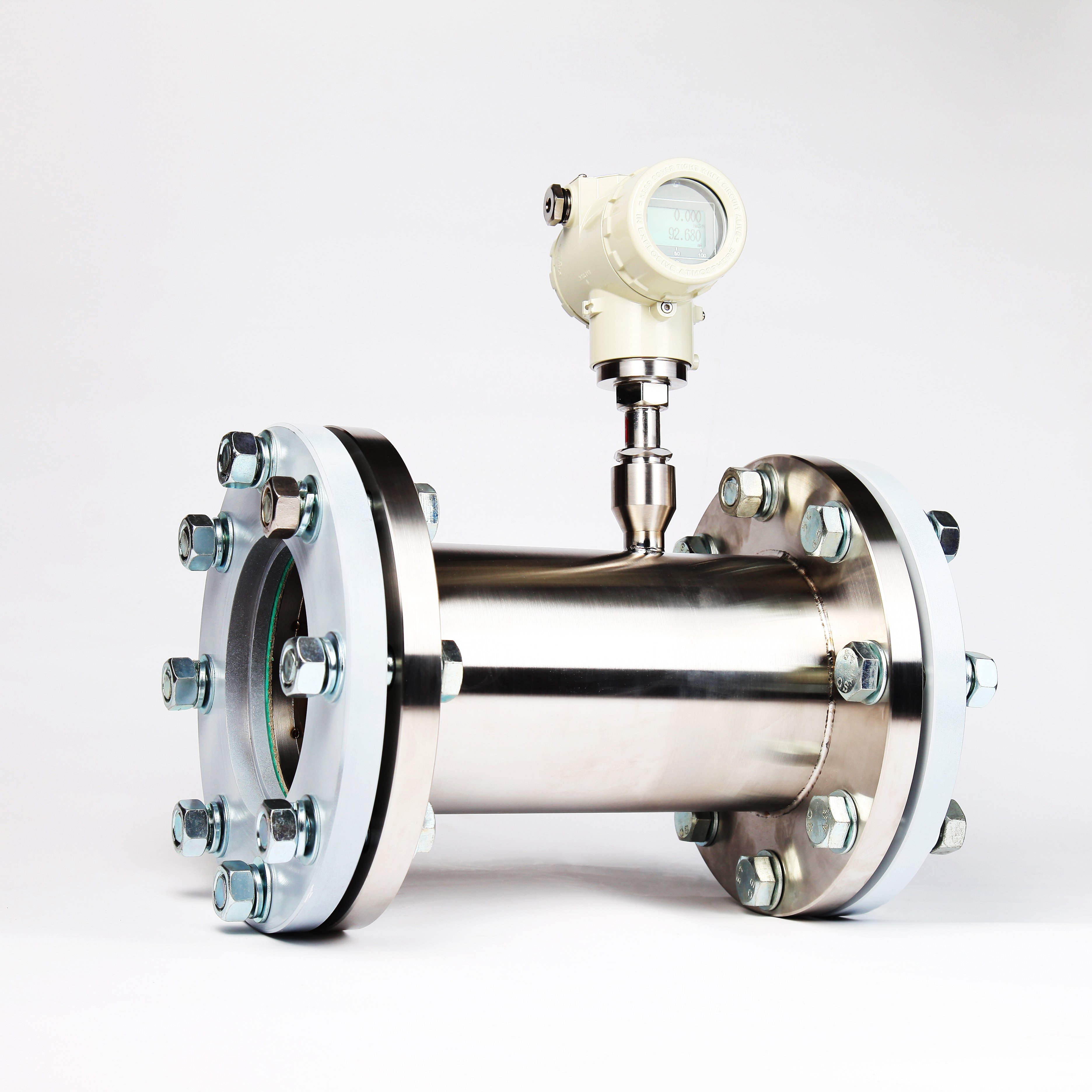 In-Line Style Customizable Mass Flow Meter for Water Oil Liquid Air Magnetic Ultrasonic Thread Connection Meter