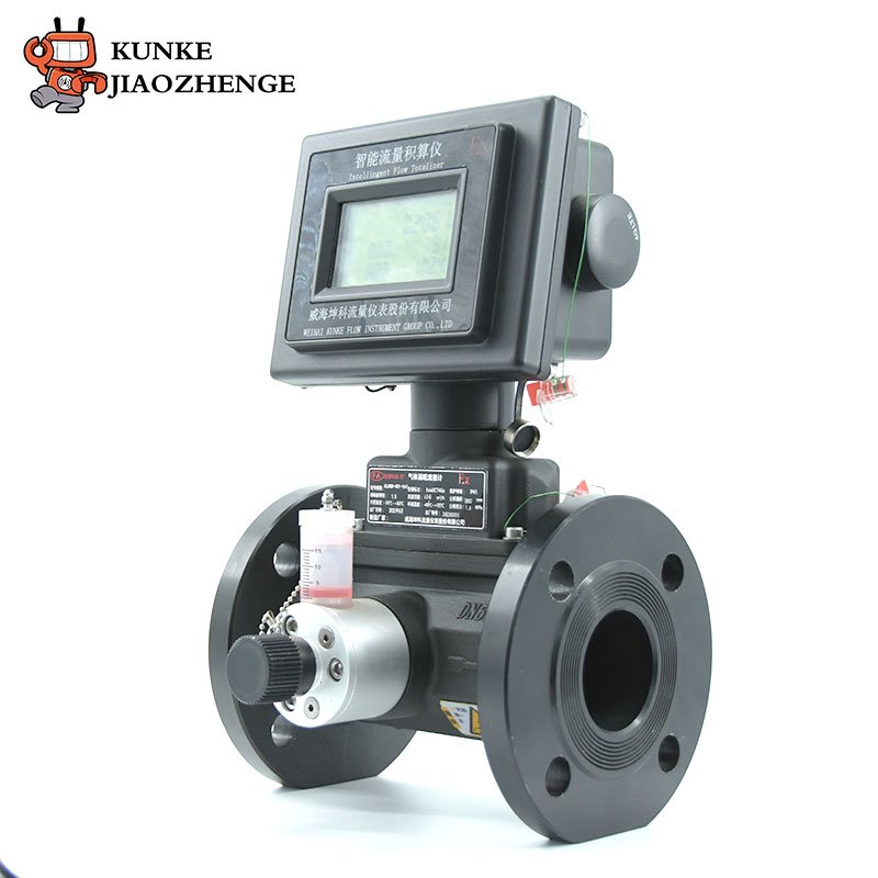 Customizable DN50 Stainless Steel Explosion-Proof Turbine Flowmeter LCD Display for Gas Diesel Water Air Mediums-Flow Meters