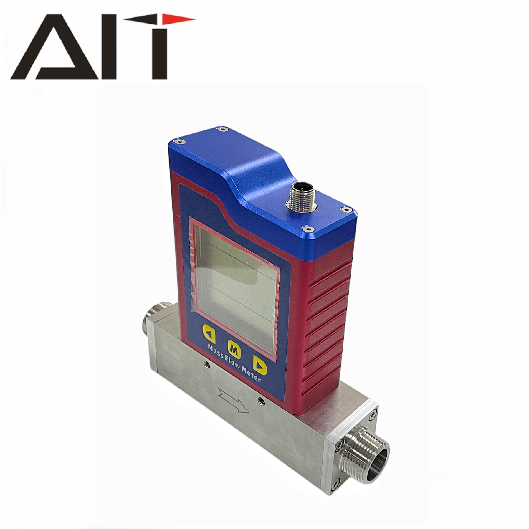 4-20ma Pulse Output Gas Measuring High Accuracy Gas Mass Flow Meter with Rs485