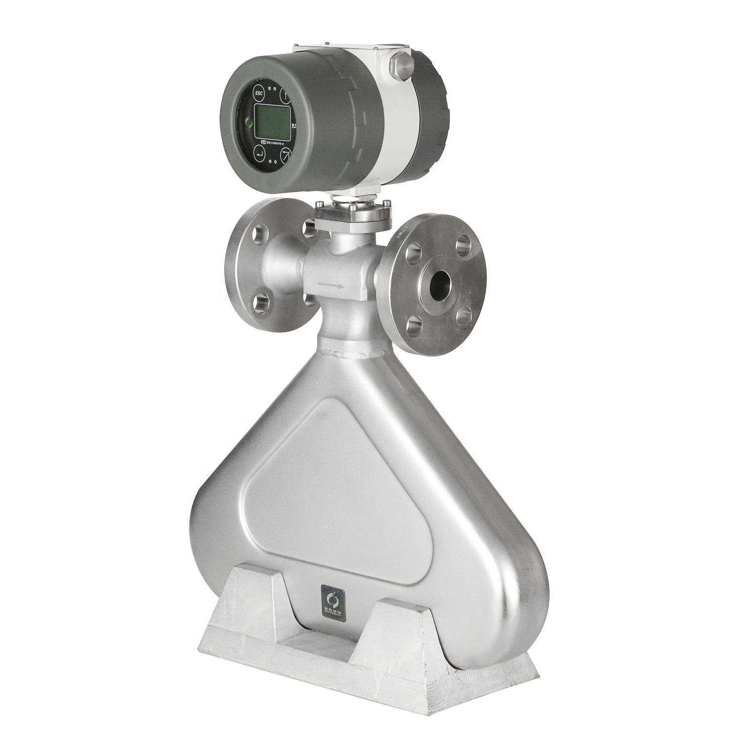 High Precision Coriolis Force Chemical Turbine Magnetic Flow Meter Mass Oil Flow Meter