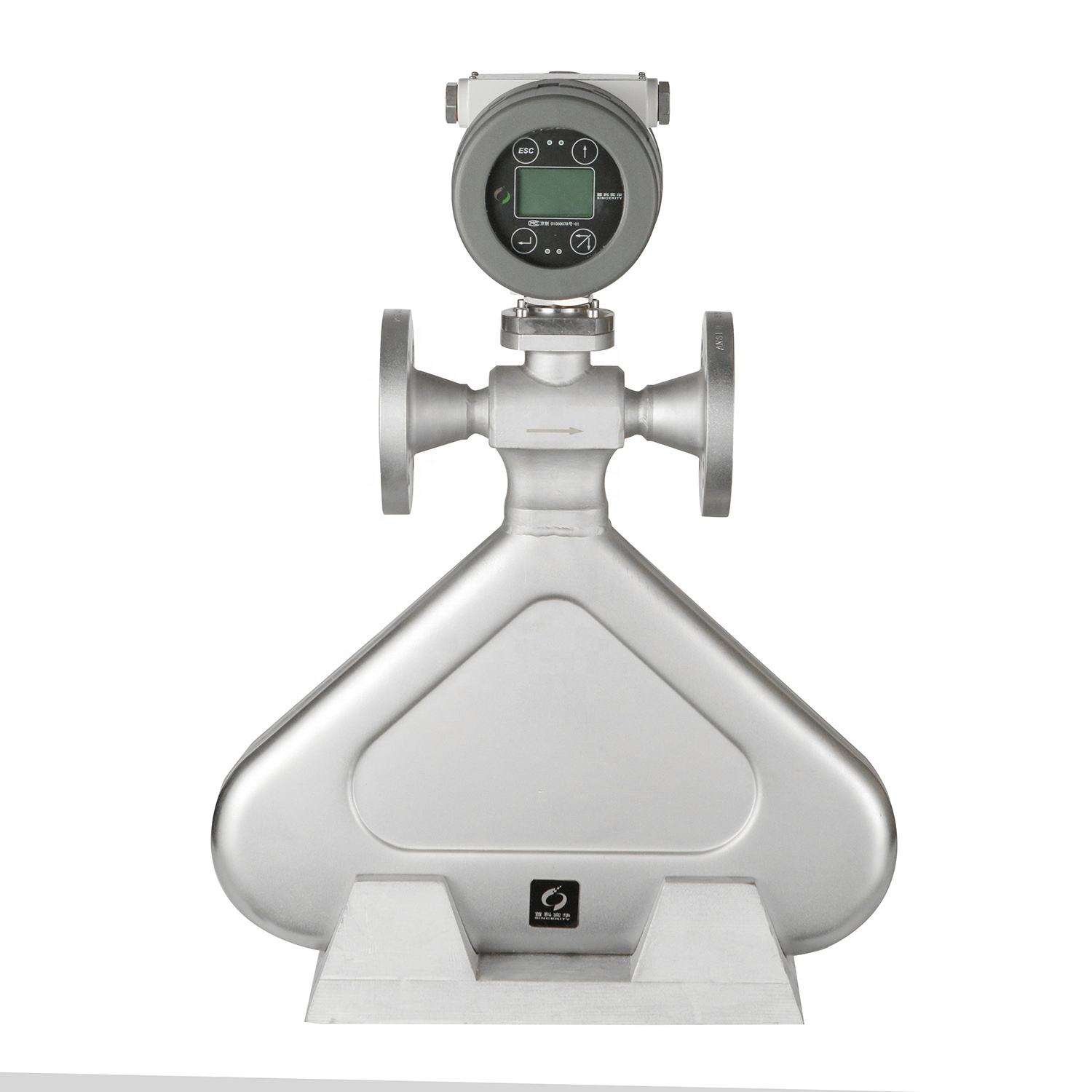 High Precision Coriolis Force Chemical Turbine Magnetic Flow Meter Mass Oil Flow Meter