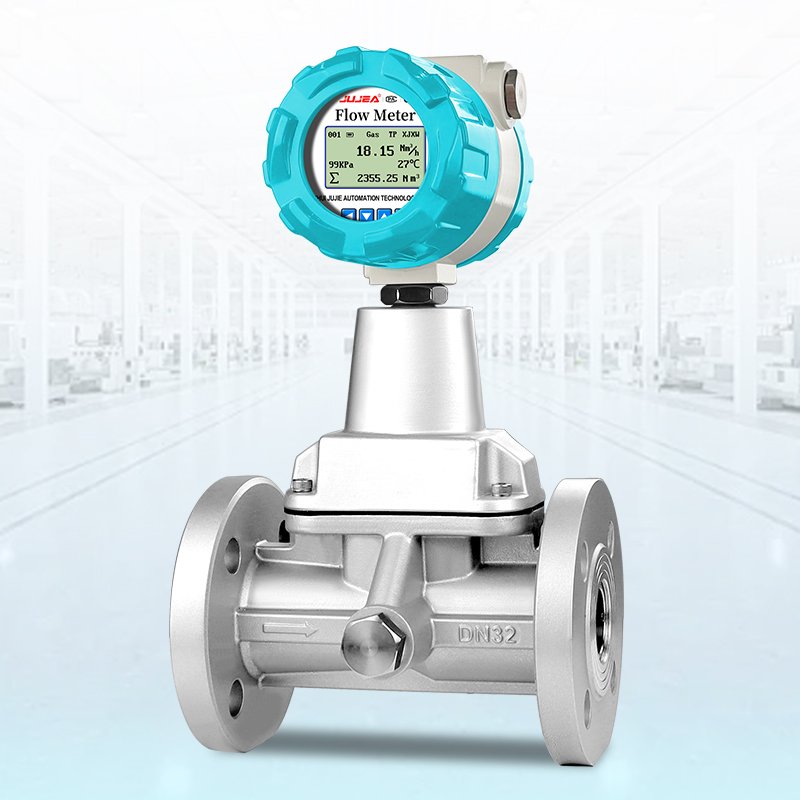Intelligent 4-20mA Precession Vortex Flowmeter Natural Gas Compressed Air Hydrogen LPG Gas Flow Meter