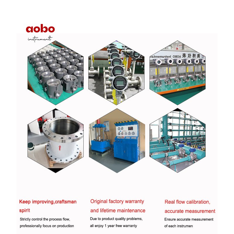 Precision Digital Vortex Flowmeter With Flange Connection Industrial Air Steam and Gas Flow Meter for Water Factory Price