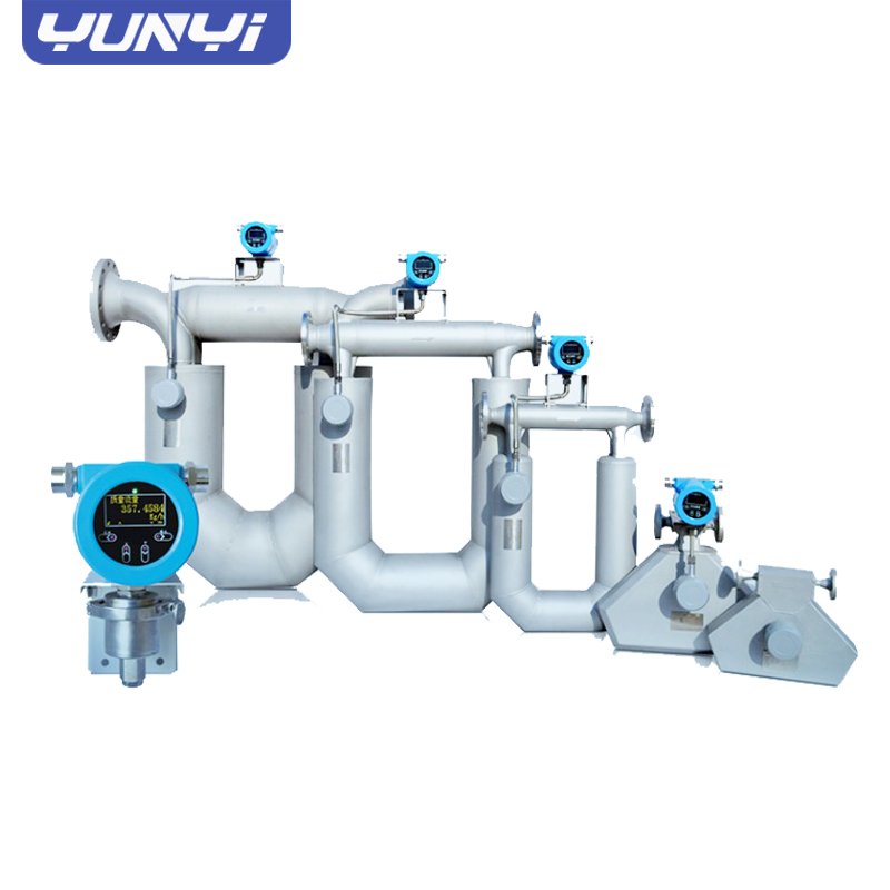 Yunyi Explosion-Proof Flowmeter Diesel Fuel Oil Totalizer Digital Inline Liquid Corioli Mass Flow Meter