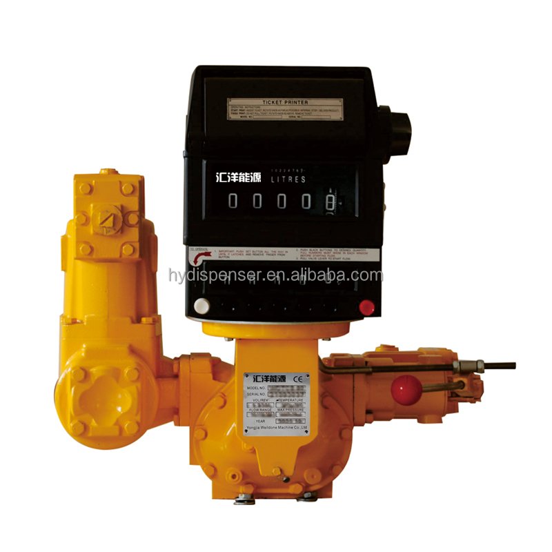 Liquid Control Positive Displacement Flow Meter 2 Inch Meter with Mechanical Register air Eliminator and Strainer WDTCS-100-P