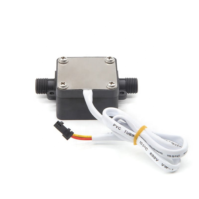 High Density Gear Flow Meter Sensor NPN Signal Gear Counter for Diesel Water Liquid Fuel High Performance Hall Effect Flowmeter