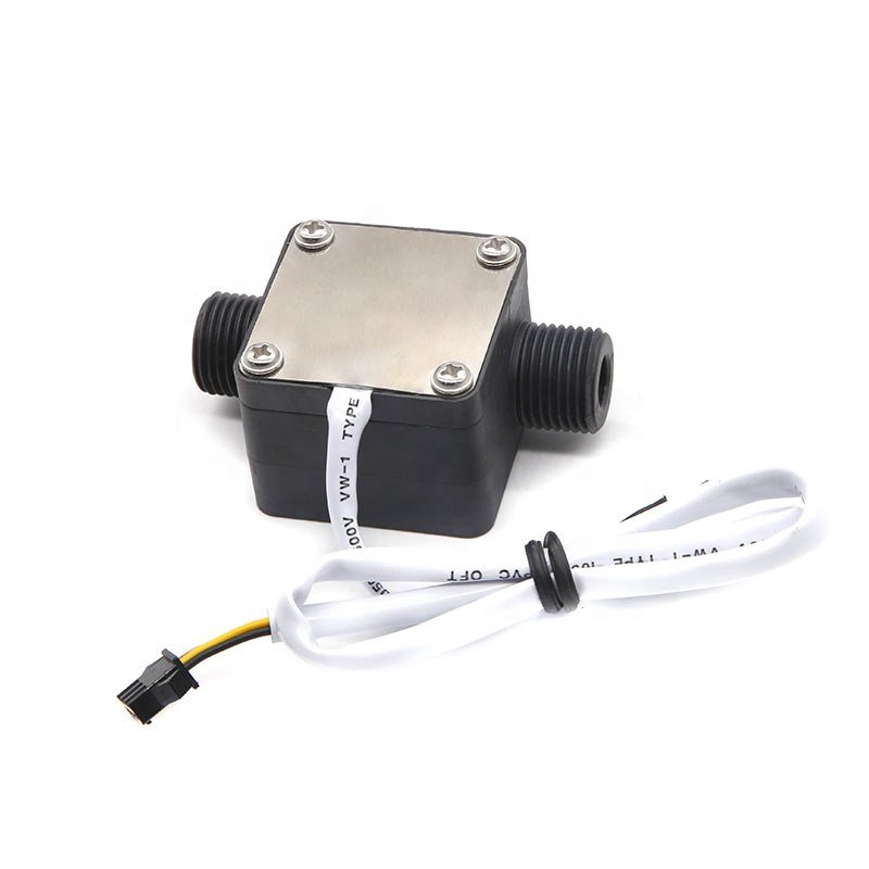 High Density Gear Flow Meter Sensor NPN Signal Gear Counter for Diesel Water Liquid Fuel High Performance Hall Effect Flowmeter