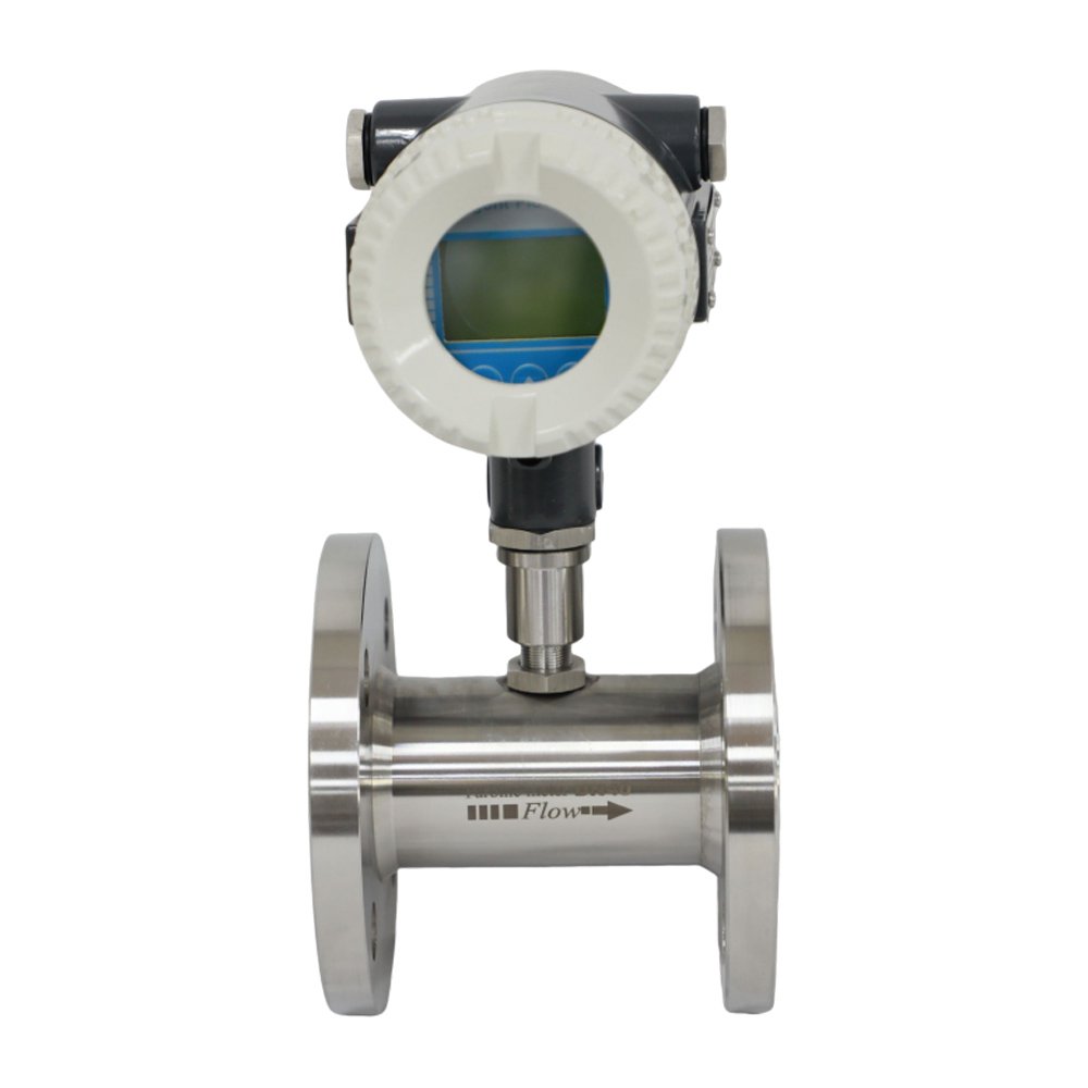 Stainless Steel Liquid Turbine Flowmeter Water vapor diesel Methanol Electronic Digital Flow Sensor Metering Meter