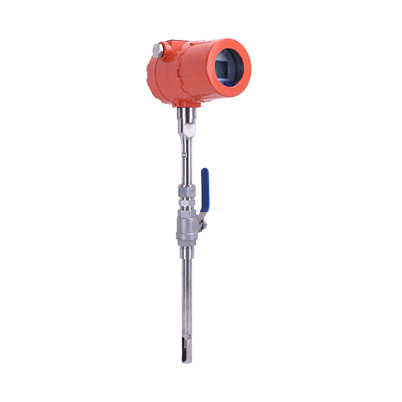 Factory Obm Nitrogen Hydrogen RS485 HART Insertion Thermal Gas Mass Flow Meter for Gas Monitoring
