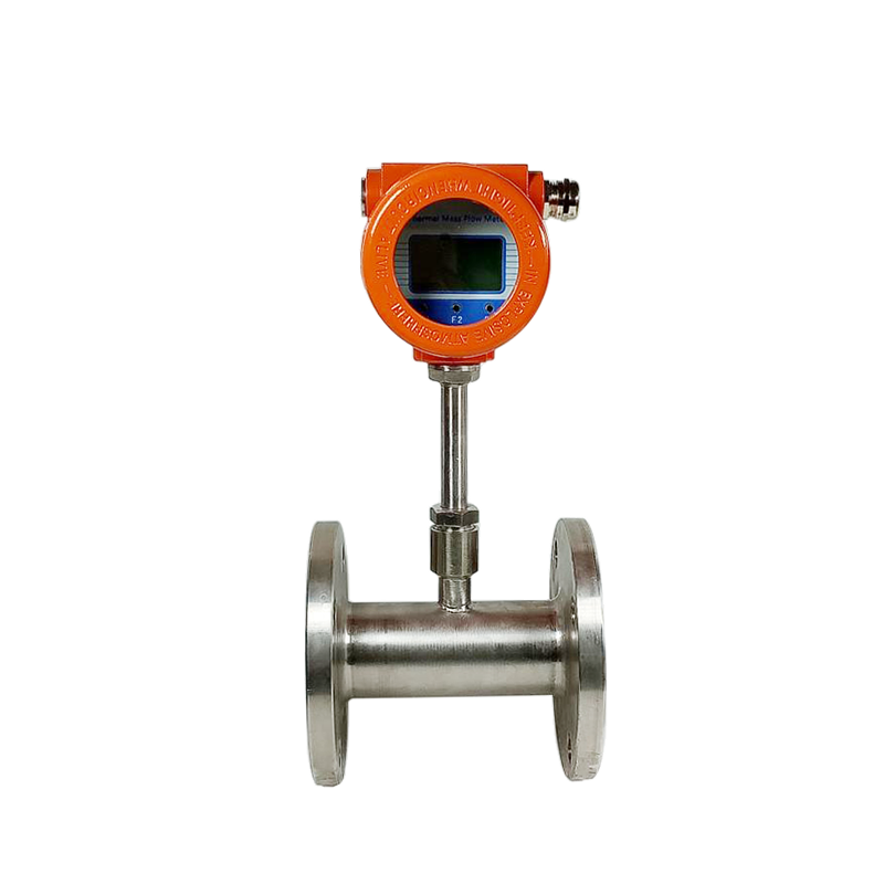 Factory Obm Nitrogen Hydrogen RS485 HART Insertion Thermal Gas Mass Flow Meter for Gas Monitoring