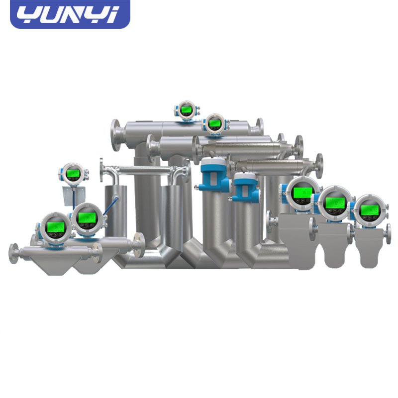 Yunyi High Accuracy Calibrated Coriolis Flow Meter for Liquid and Gas Measurement in Process Industries