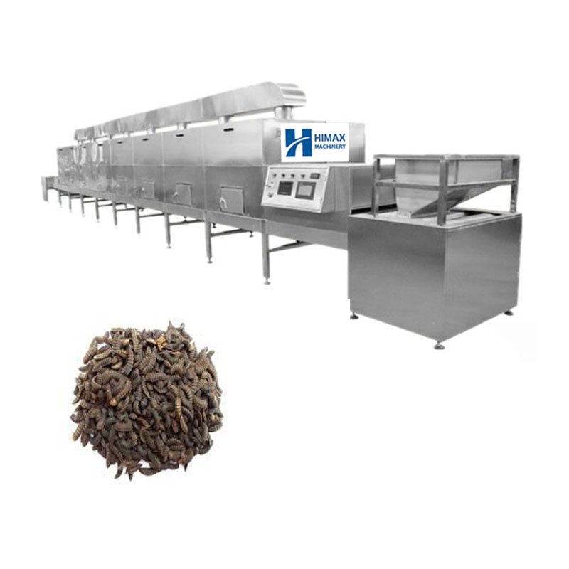 Multi-purpose Tunnel Microwave Dryer Tea Spices Flowers Yellow Mealworms Microwave Dryer