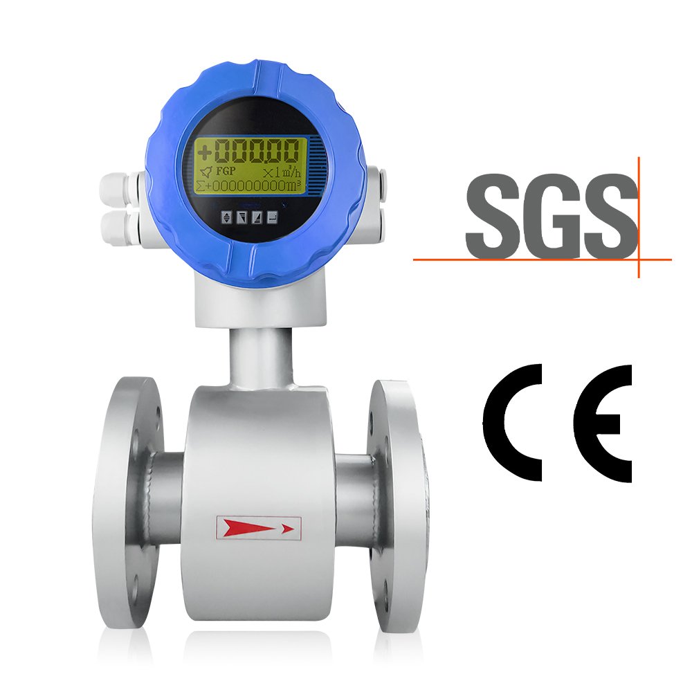 High Precision Electromagnetic Flow Meter 0.5% Accuracy Magnetic Flow Meter Meter Elektromagnetischer Durchflussmesser