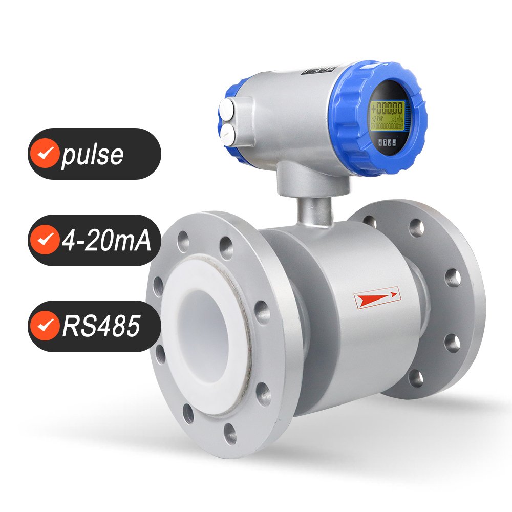 High Precision Electromagnetic Flow Meter 0.5% Accuracy Magnetic Flow Meter Meter Elektromagnetischer Durchflussmesser
