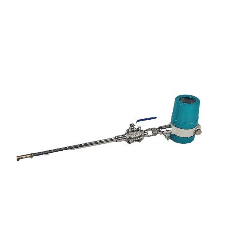 Thermal Mass Flowmeter Gas Hydrogen Gas Compressed 2.0%R 220VAC Power Insertion Thermal Gas Mass Flow Meter