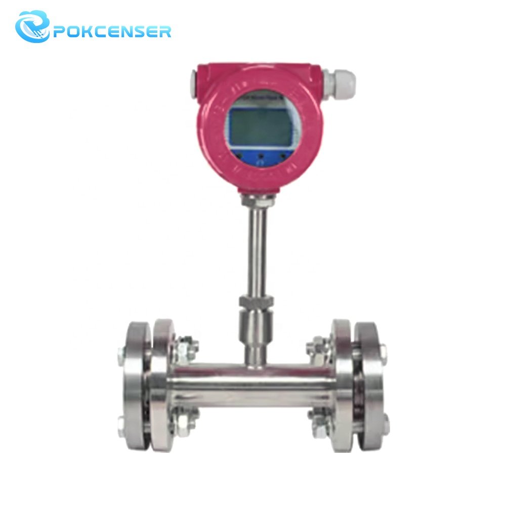 Pokcenser Oem Intelligent Digital CO2 Nitrogen Ammonia Hydrogen lpg Gas Thermal Mass Flow Meter