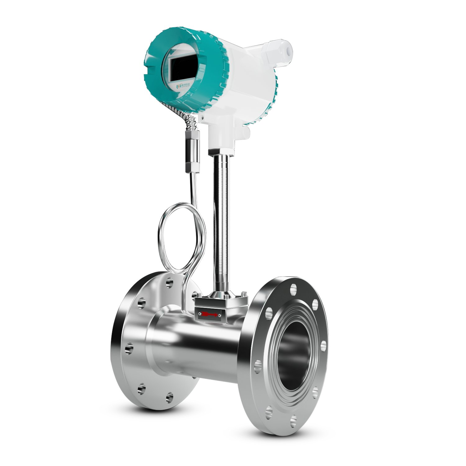 Vortex Flow Meter Price Compress air Nitrogen Saturated Overheat Steam Flowmeter Gas Flow Meter