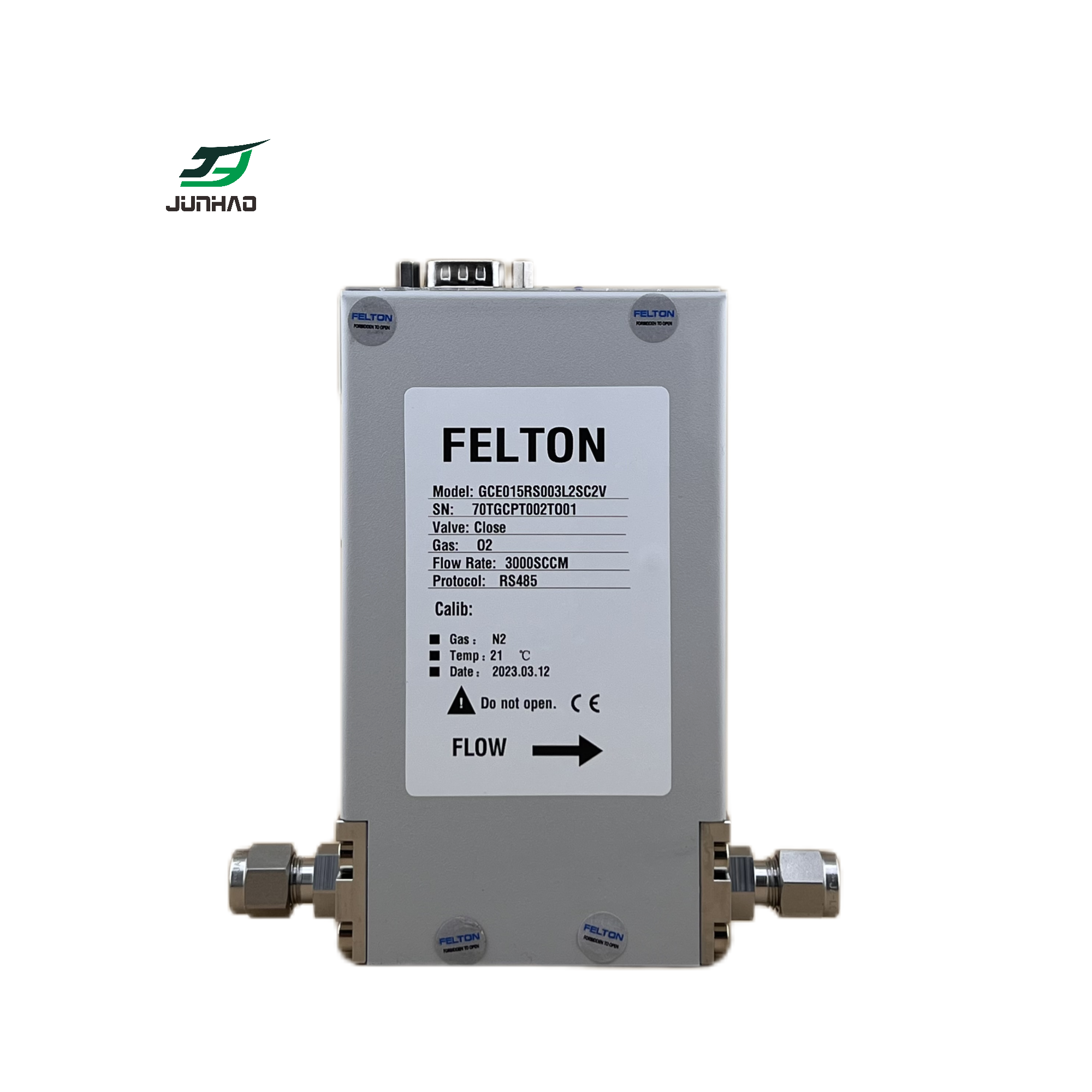Good Compatibility Weather Station Digital Mass Flow Meter Air Gas Mass Flow Controller