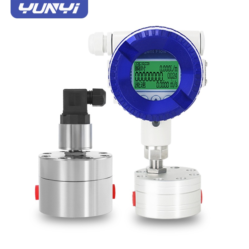 Yunyi Oval Gear Flow Meter with Pulse Output High Accuracy Micro Oval Gear Flow Meter