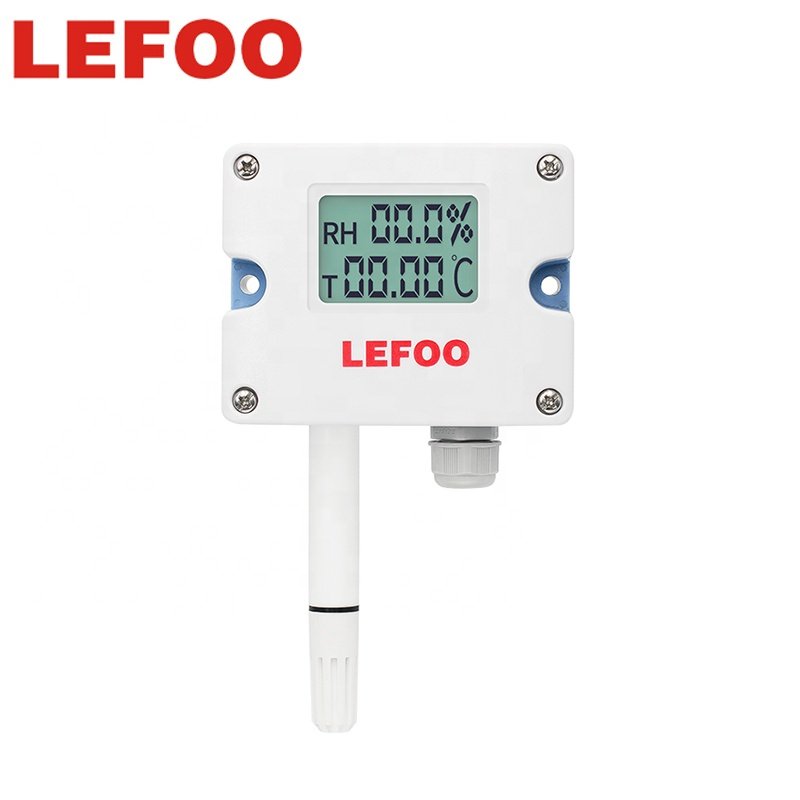 LEFOO Split Type Industrial Temperature and Humidity Sensor Transmitter for Environmental/process Control
