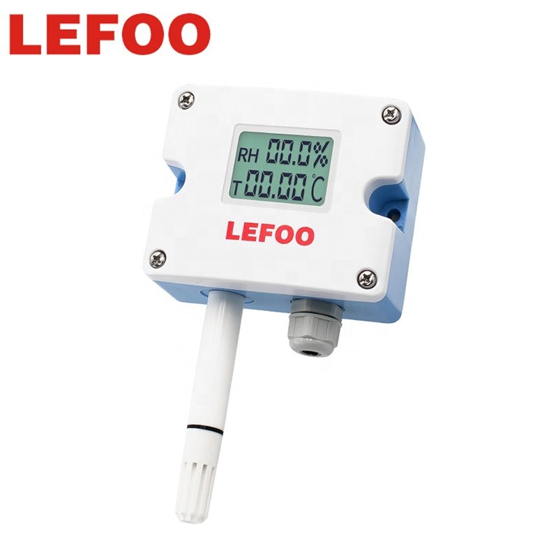 LEFOO Split Type Industrial Temperature and Humidity Sensor Transmitter for Environmental/process Control