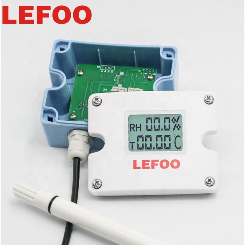 LEFOO Split Type Industrial Temperature and Humidity Sensor Transmitter for Environmental/process Control
