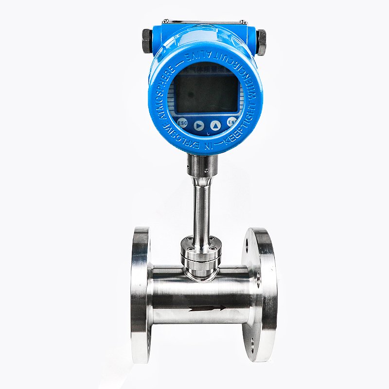 DN80 Temperature and Pressure Compensation Type Thermal vortex Flowmeter Mass Compressed Air Flow Meter for Price